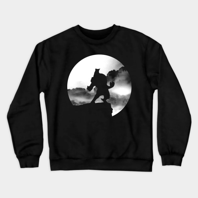 Lycan on the Edge Crewneck Sweatshirt by ProxishDesigns